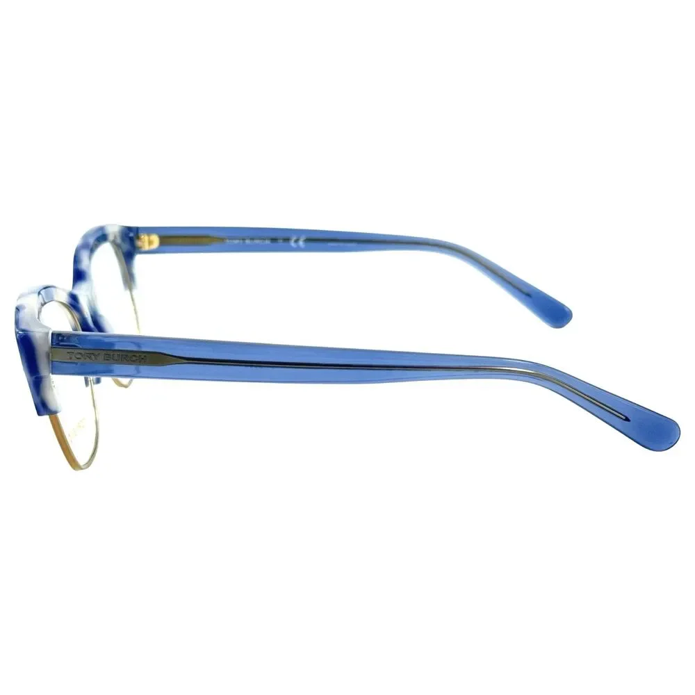 Tory Burch TY2083 Womens Metal Eyeglass Frame 1707 Blue Moonstone Gold 53-17